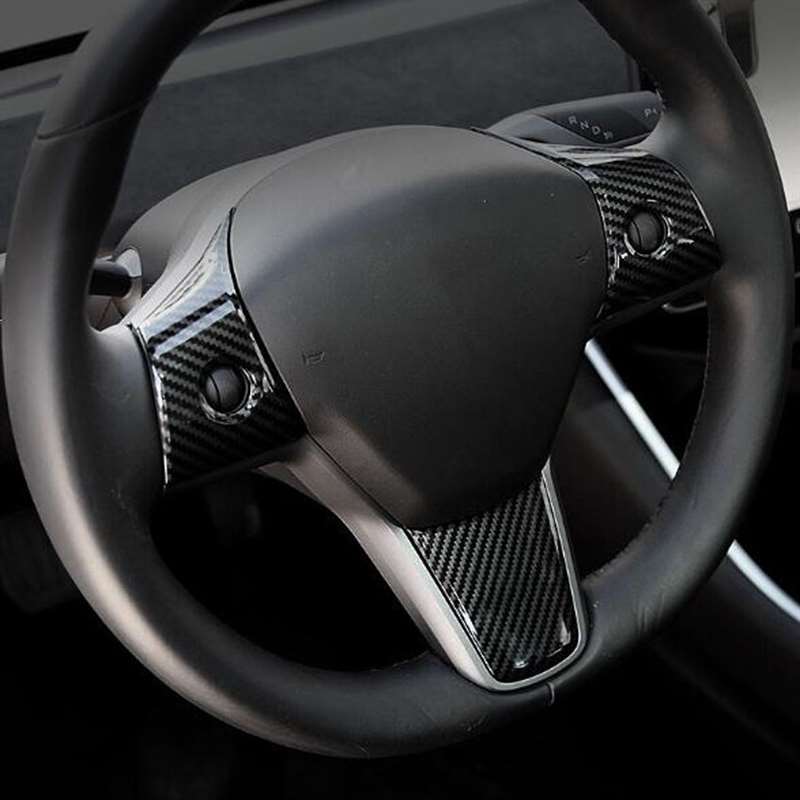 Tesla Model 3 Steering Wheel Trim Set