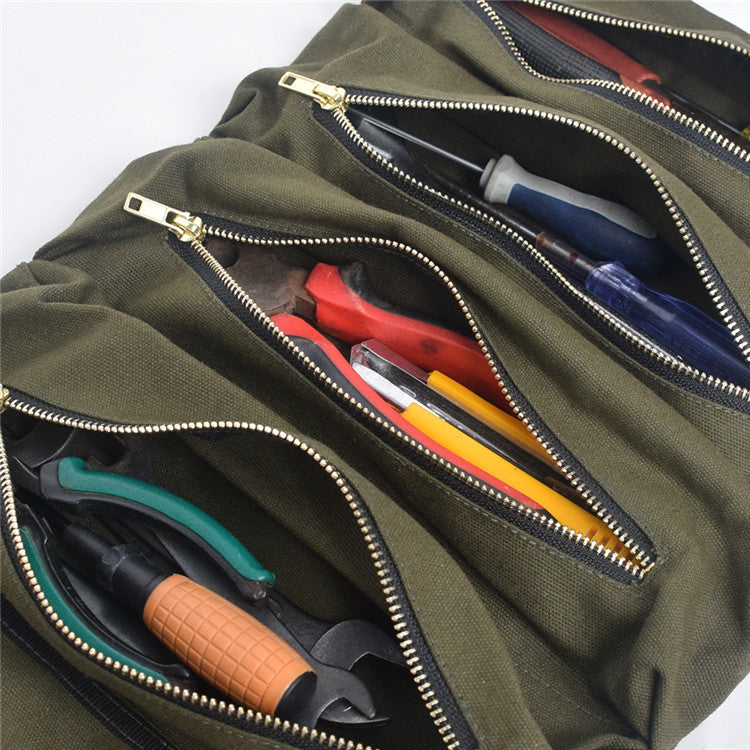 Premium Canvas Car Organiser