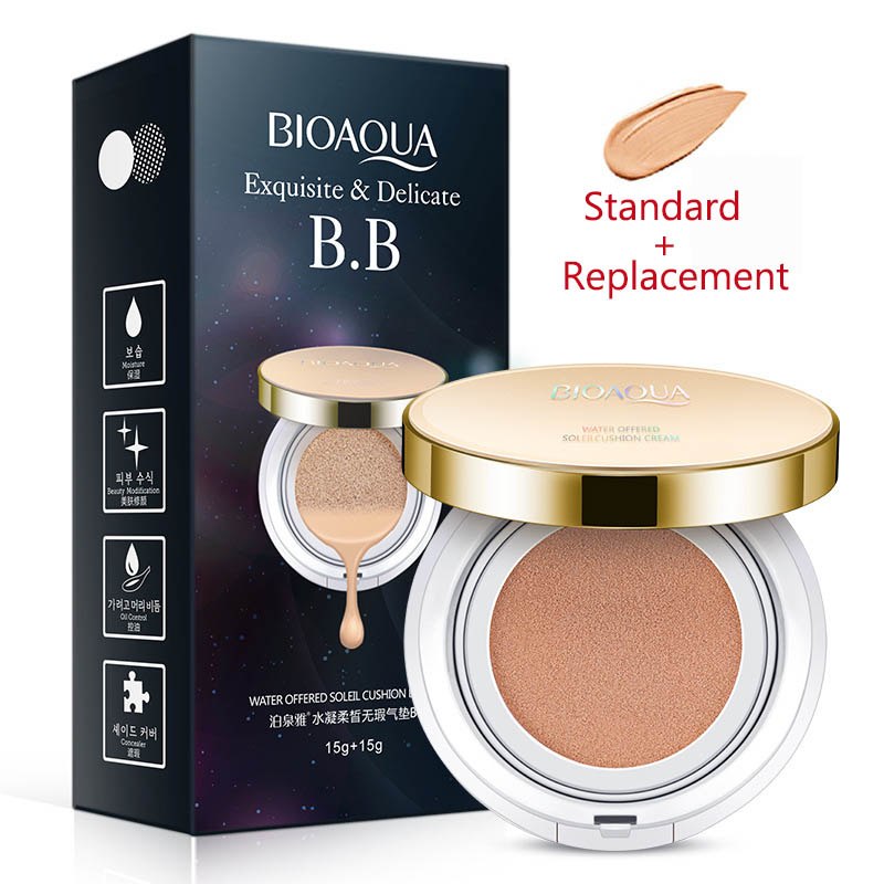Bioaqua Air Cushion BB Cream: Flawless Hydration & Concealing