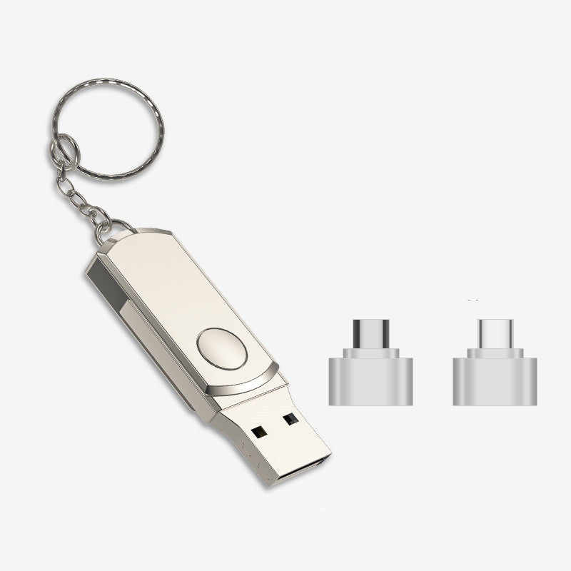 Ultra-Large Capacity Metal USB Flash Drive (OTG Compatible)