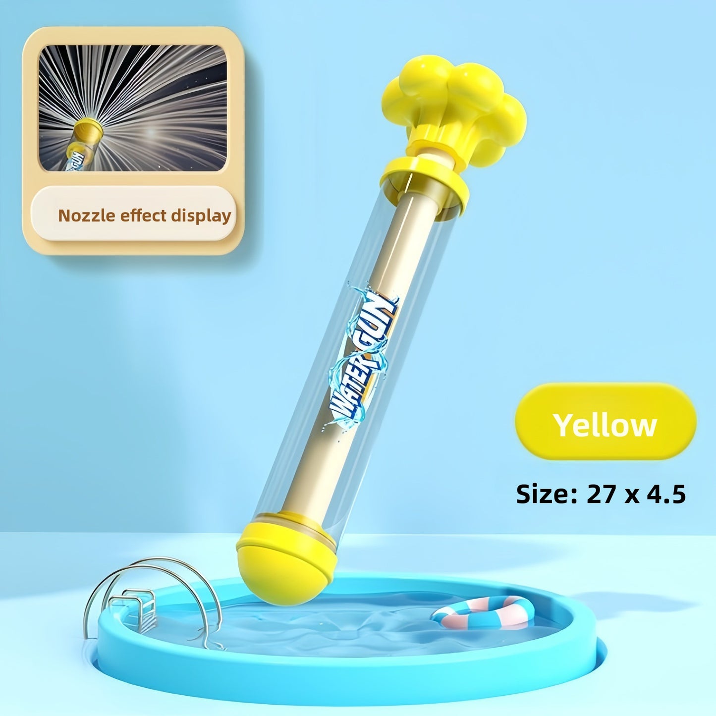 Children's fireworks water gun toy