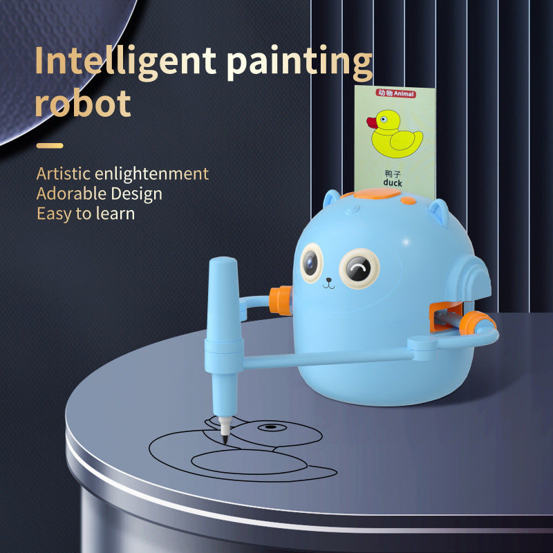Early education intelligent painting robot