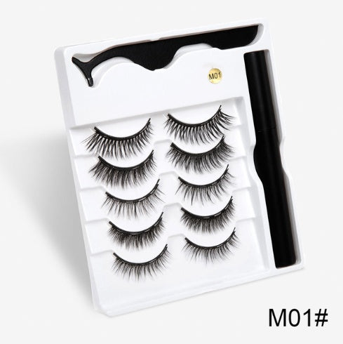 Luxurious Magnetic False Eyelashes - Effortless Beauty