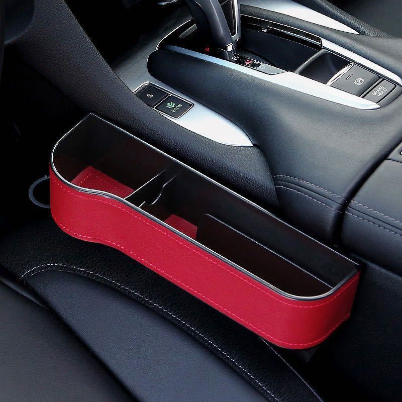 Premium PU Leather Car Organiser