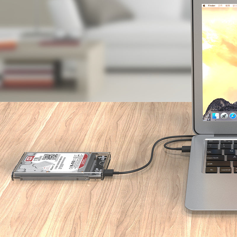 ORICO 2.5" Transparent USB 3.0 Hard Drive Enclosure