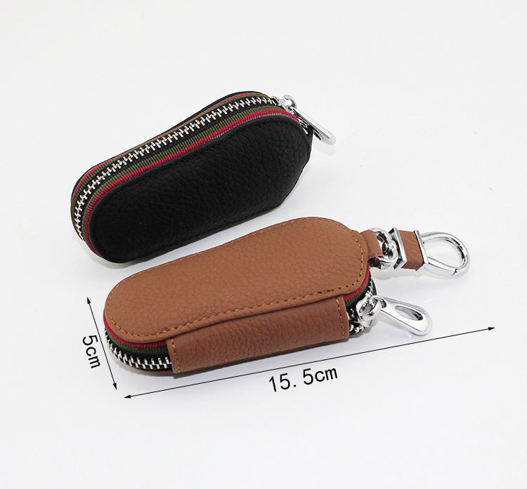 Premium Leather Universal Car Key Holder