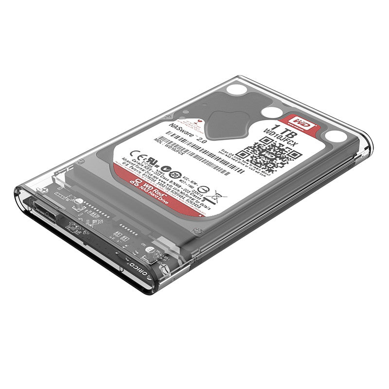 ORICO 2.5" Transparent USB 3.0 Hard Drive Enclosure