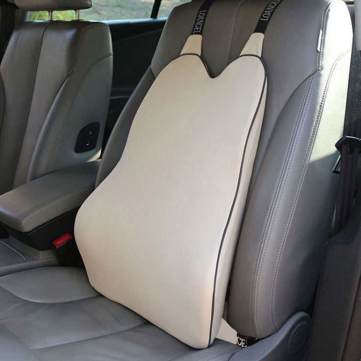 Premium Memory Foam Car Neck & Lumbar Support Set