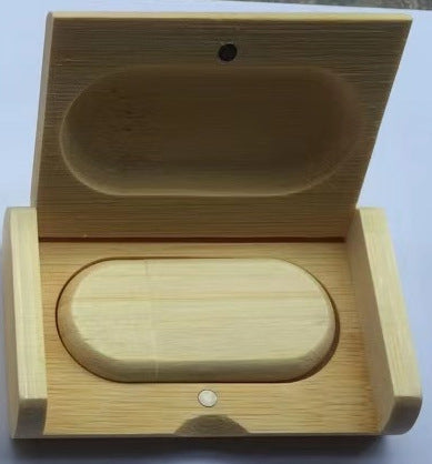 Wooden USB Drive Gift Set