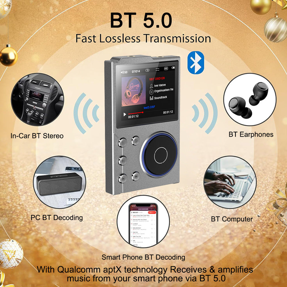 HiFi Music Player with Bluetooth