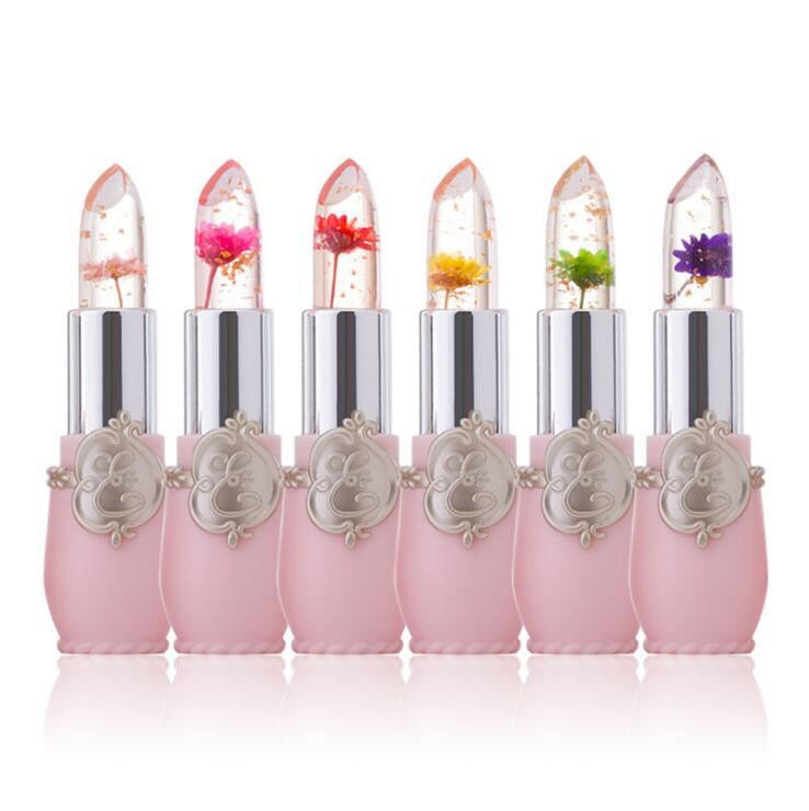 Flower Crystal Jelly Lip Gloss Collection