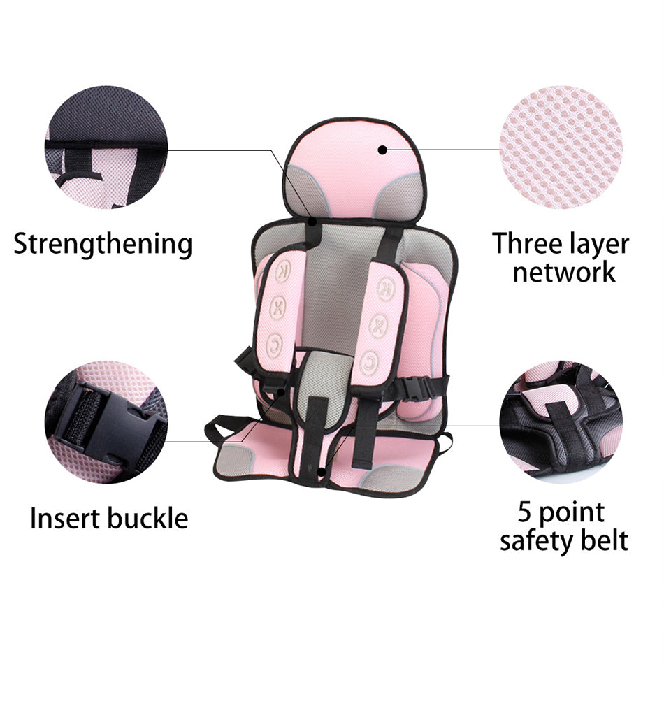 Premium Portable Baby Car Seat Cushion