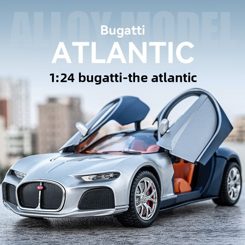 Metal Sports Car Model with Flash and Sound
