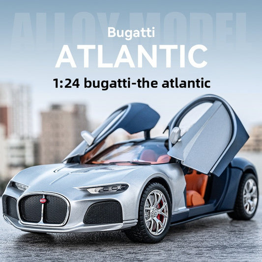 Metal Sports Car Model with Flash and Sound