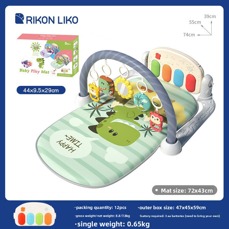 Interactive Crawling Game Mat for Infant Motor Skills and Early Sensory Learning Play