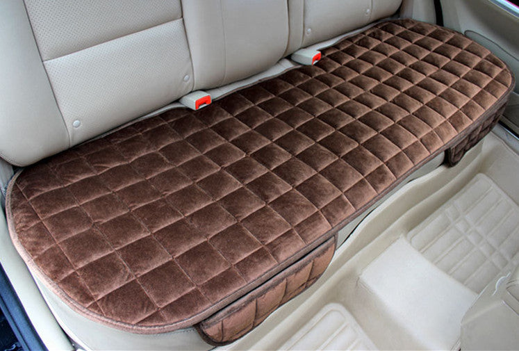 Premium Plush Velvet Car Seat Cushion