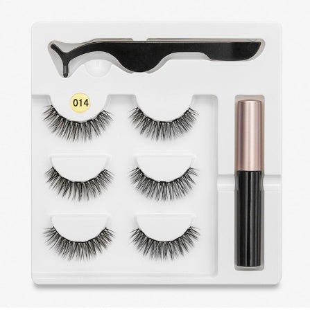 Luxurious Magnetic False Eyelashes - Effortless Beauty