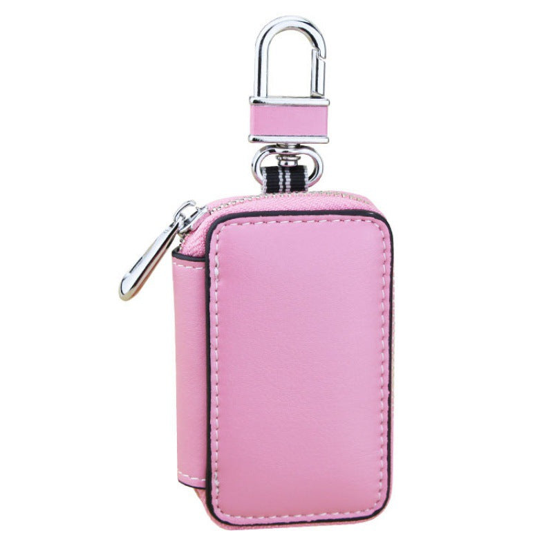 Cowhide Car Key Bag For Men And Women