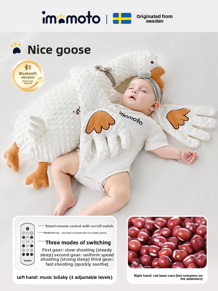 Newborn Soothing Plush Doll with Bluetooth Lullabies