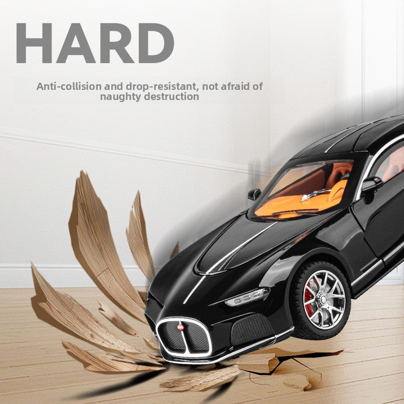 Metal Sports Car Model with Flash and Sound