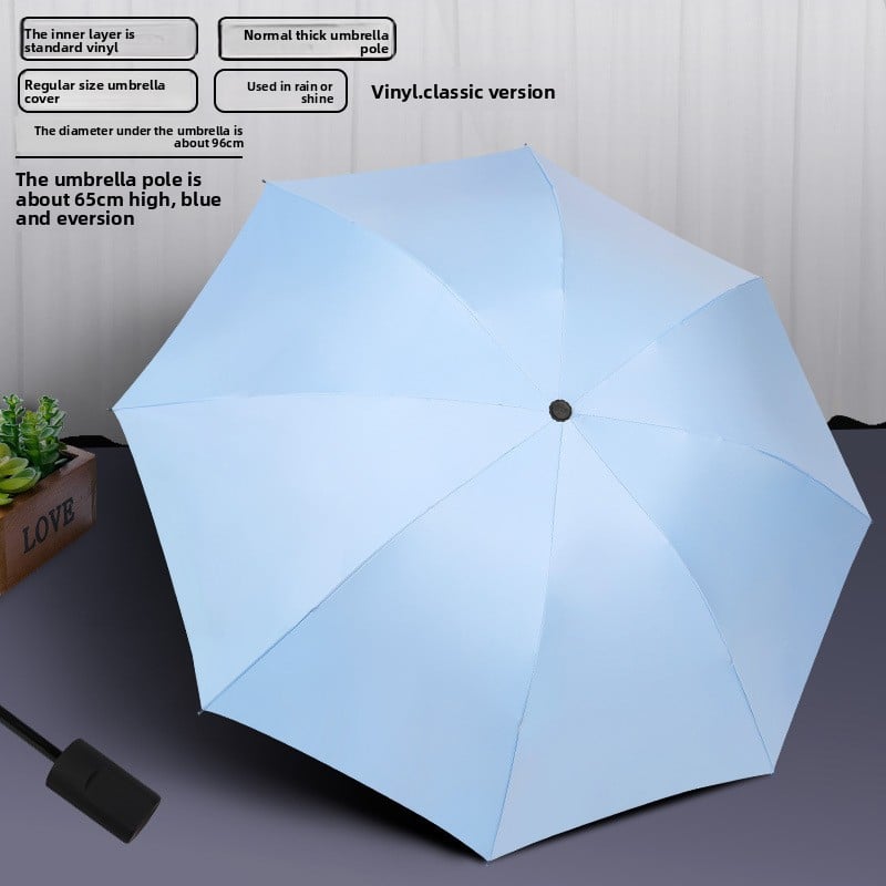 The fully automatic umbrella is suitable for both sunny and rainy days