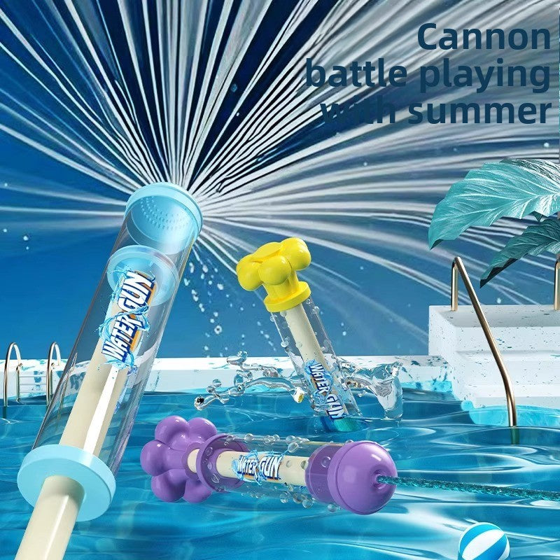 Kids Pull-Out Water Gun Toy for Outdoor Fun