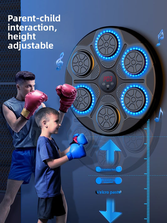Smart Music Boxing Machine with LED Targets