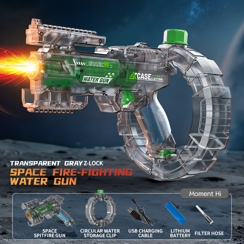 Automatic Electric Water Gun with Flashing Lights