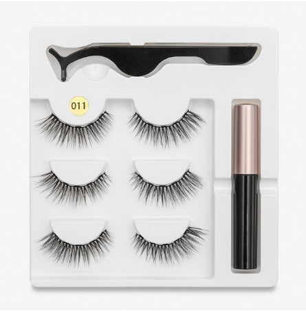 Luxurious Magnetic False Eyelashes - Effortless Beauty