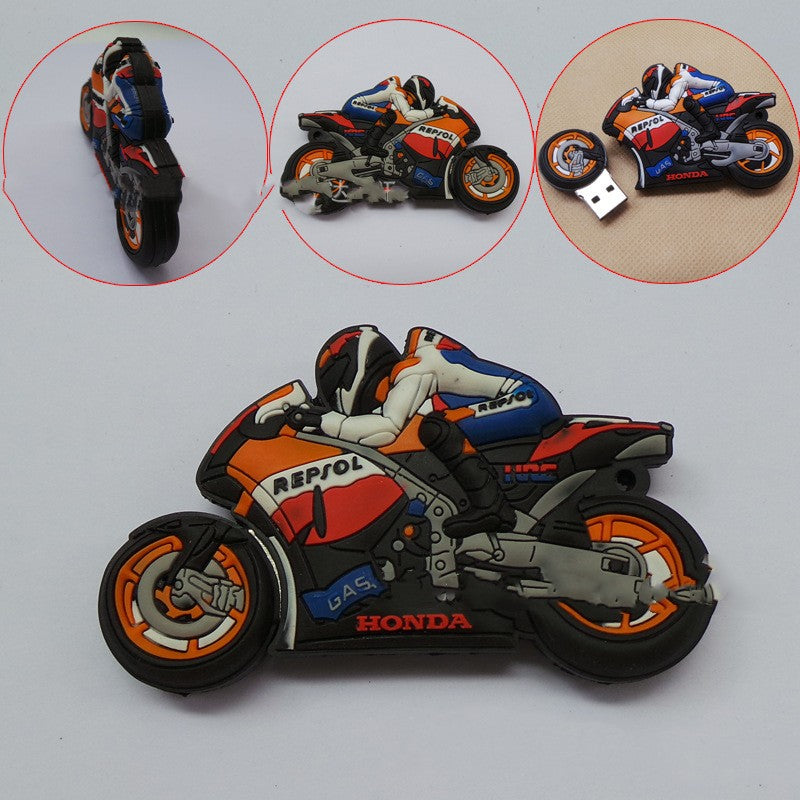 Metal Transport USB 3.0 Flash Drive with Necklace Design