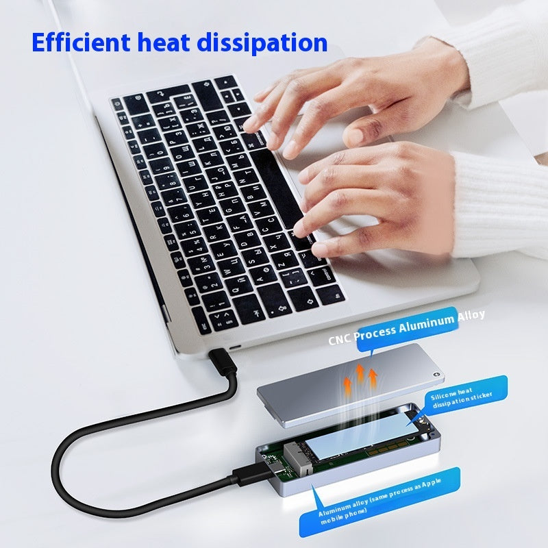 Premium Type-C M.2 NVMe SSD Enclosure