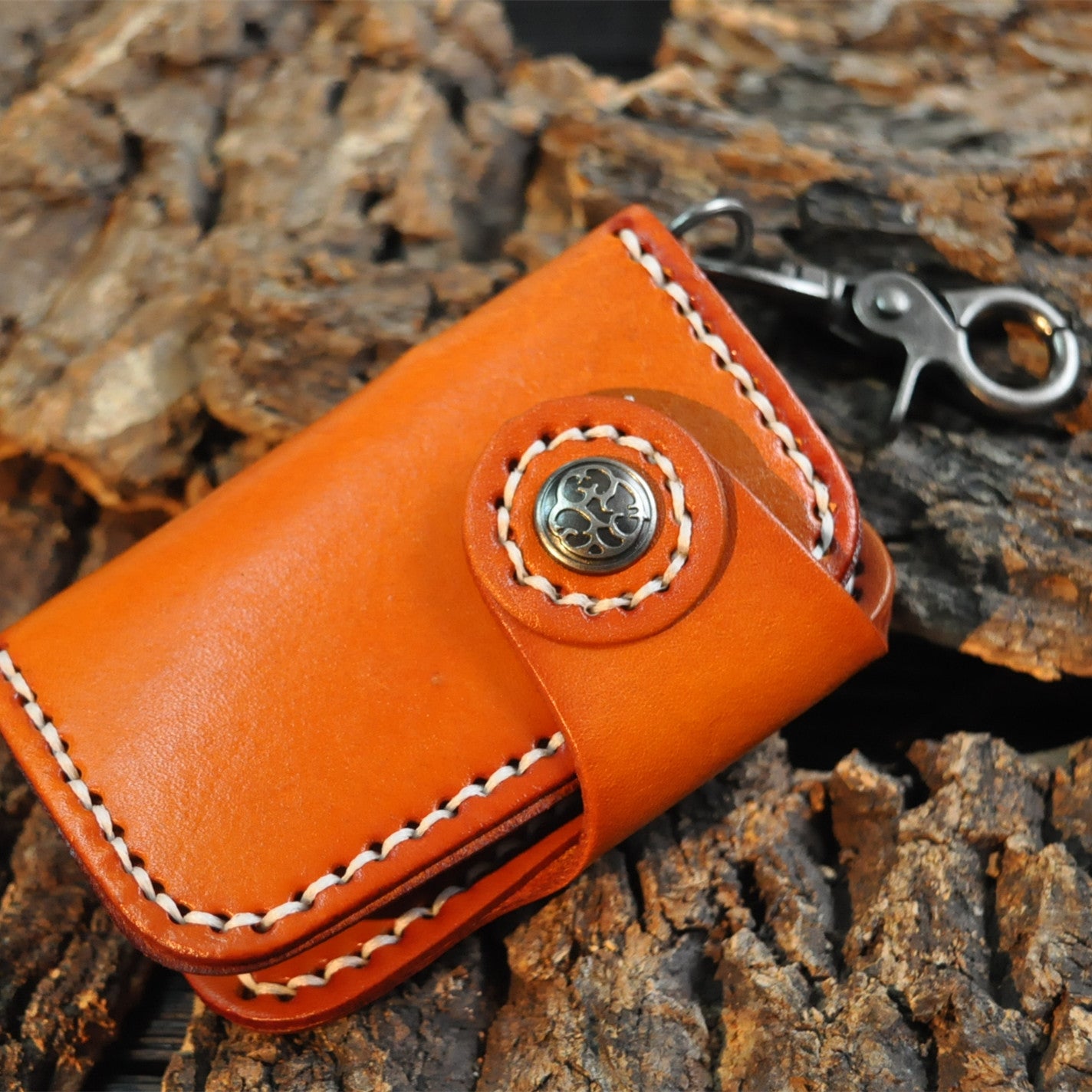Handmade Cowhide Car Key Case