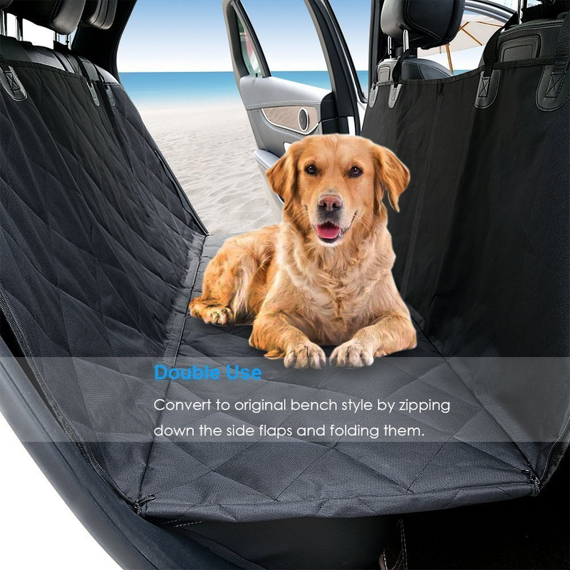Premium Quilted Waterproof Pet Car Seat Protector