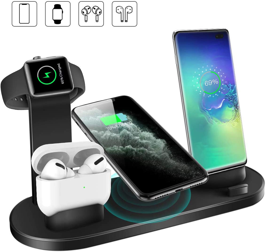 4-in-1 Wireless Charging Station for Apple Devices