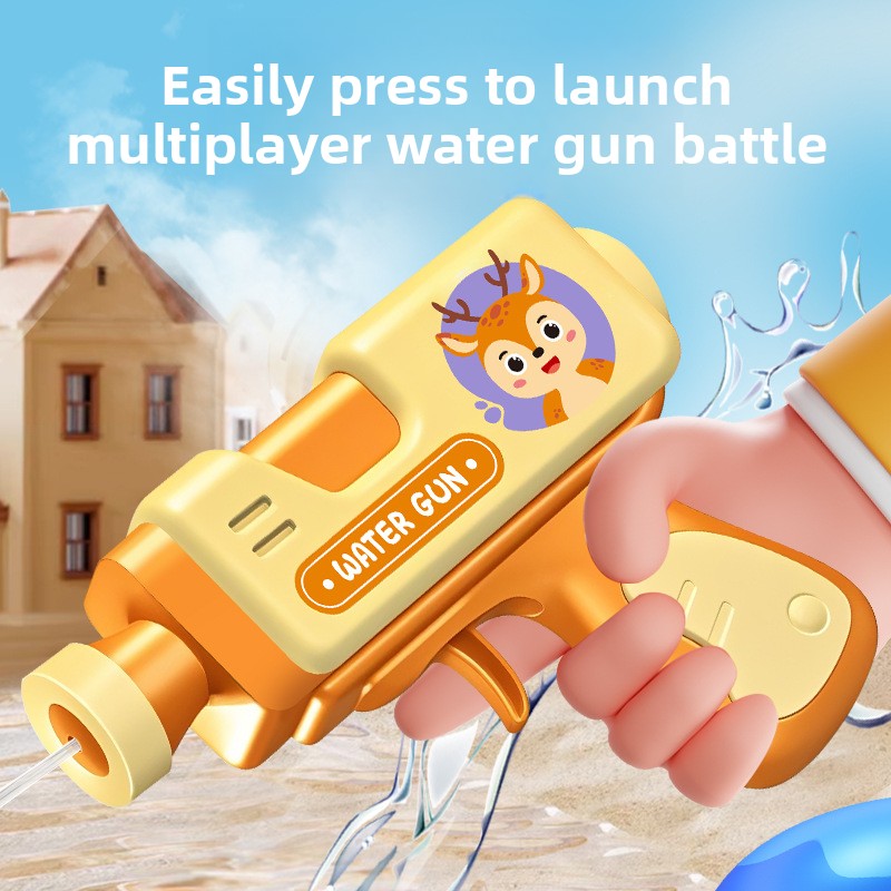 Kids' Linked Water Gun Toy for Summer Outdoor Play