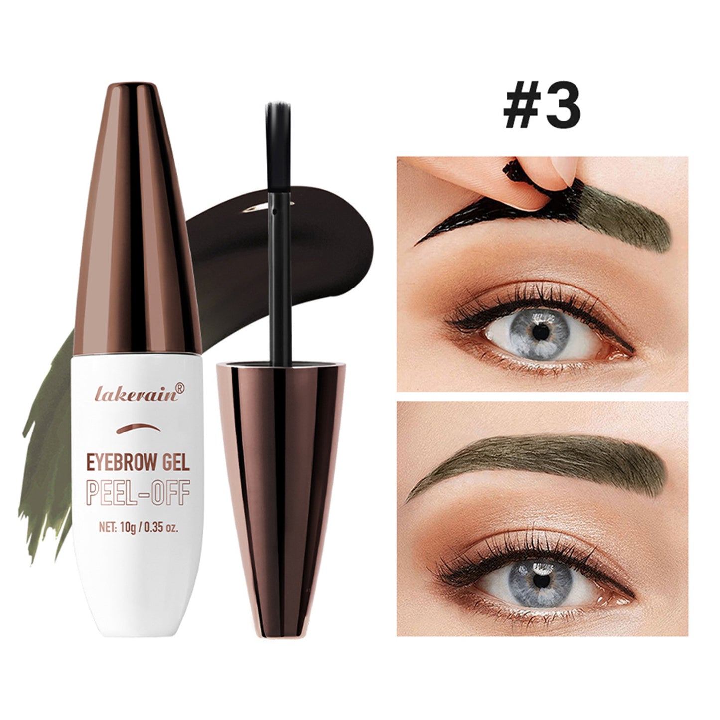 Waterproof 3D Brow Sculpting Cream - Long-Lasting & Fade-Proof