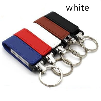 Leather Keychain USB Drive