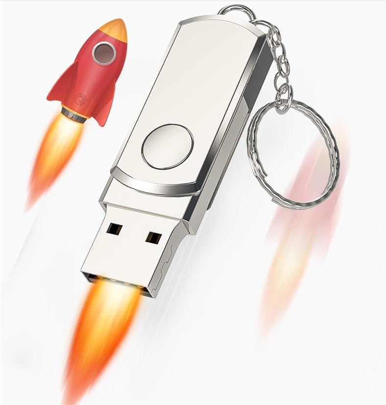 Ultra-Large Capacity Metal USB Flash Drive (OTG Compatible)