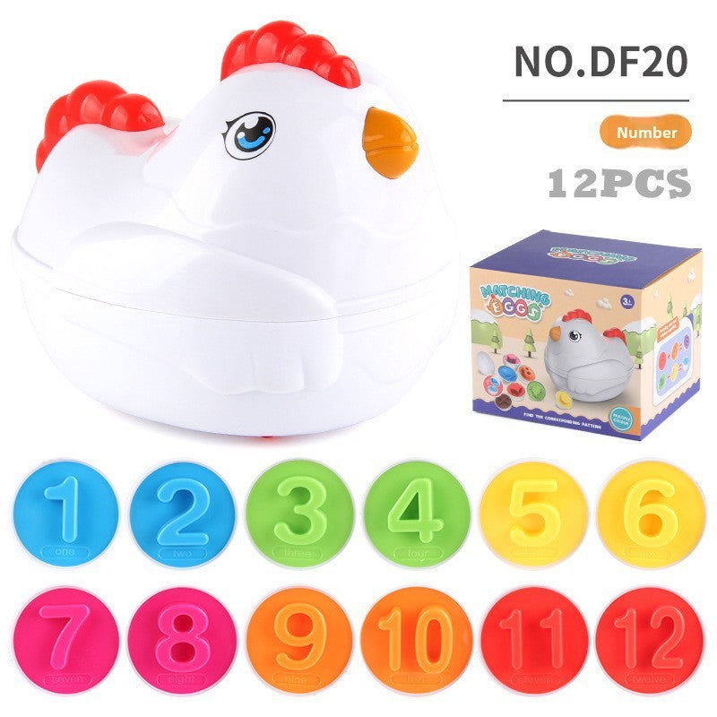 Twistable Simulation Egg Toys for Babies