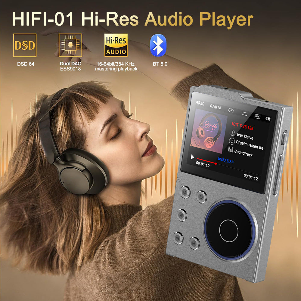 HiFi Music Player with Bluetooth