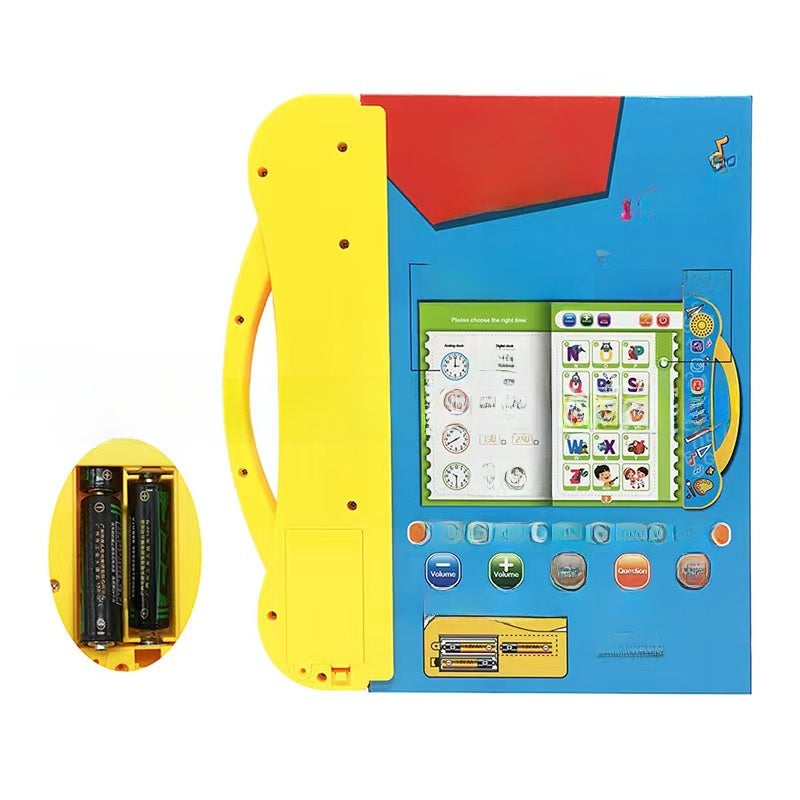 E-book with audio reading function