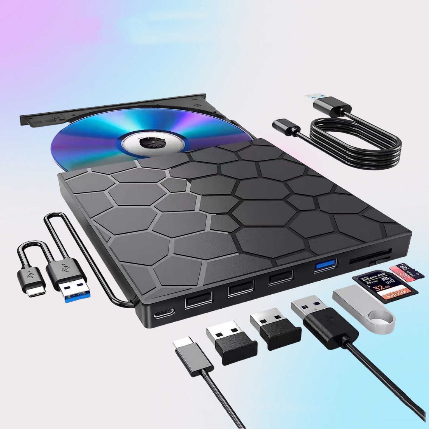 External USB CD/DVD Writer Drive