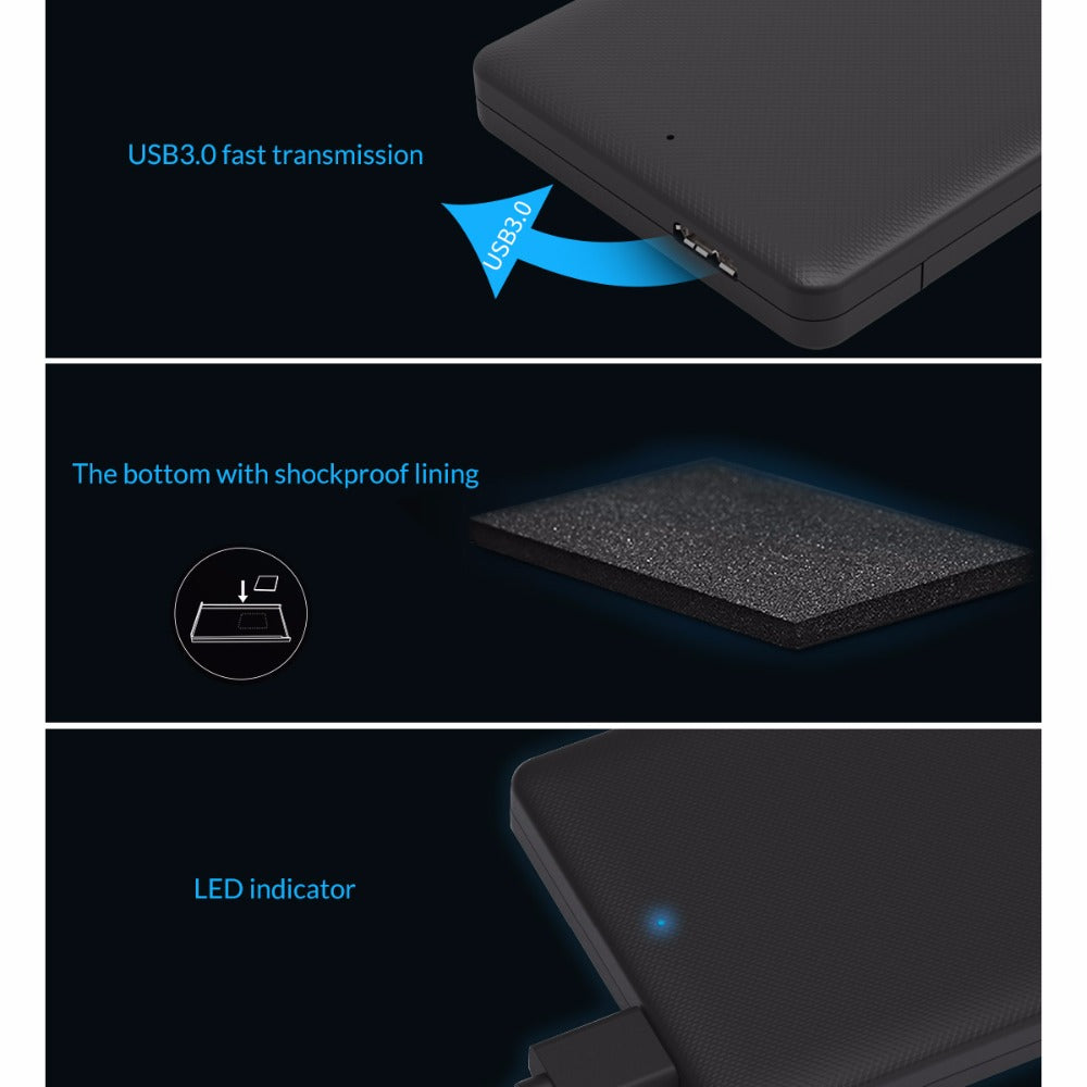 ORICO 2577U3 USB3.0 SATA Hard Drive Enclosure