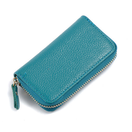 Premium Leather Car Key Holder & Card Case
