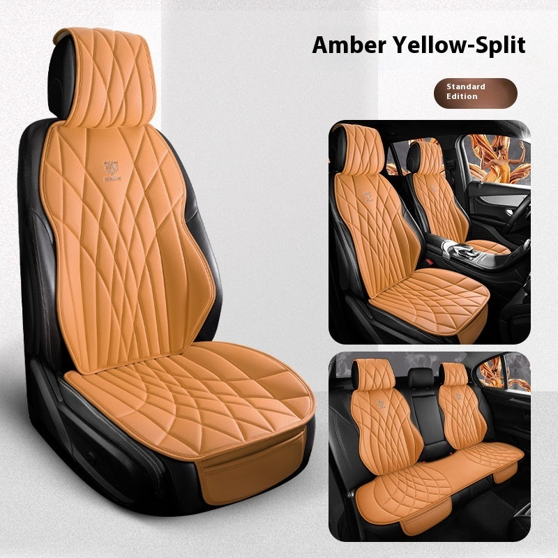 Universal Leatherette Car Seat Covers - Five-Seat Set
