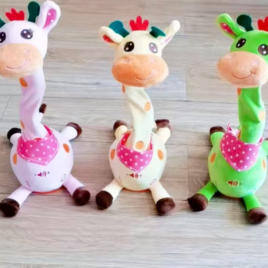 Singing Dancing Talking Giraffe Plush Toy