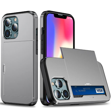 Mobile Phone Card Case - Dual Layer Protection