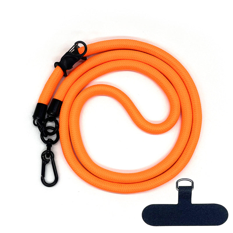 10MM Climbing Rope Mobile Phone Lanyard Gasket Adjustable Crossbody Mobile Phone Strap Camera Strap Rope Anti-lost Neck Rope