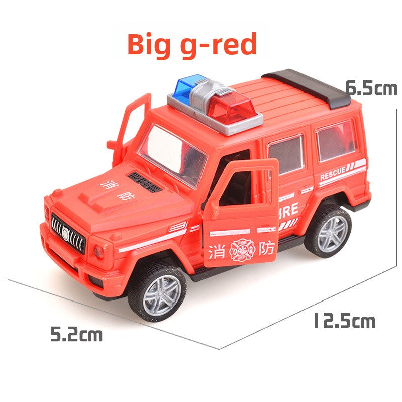 Toy car, excavator, inertial off-road vehicle