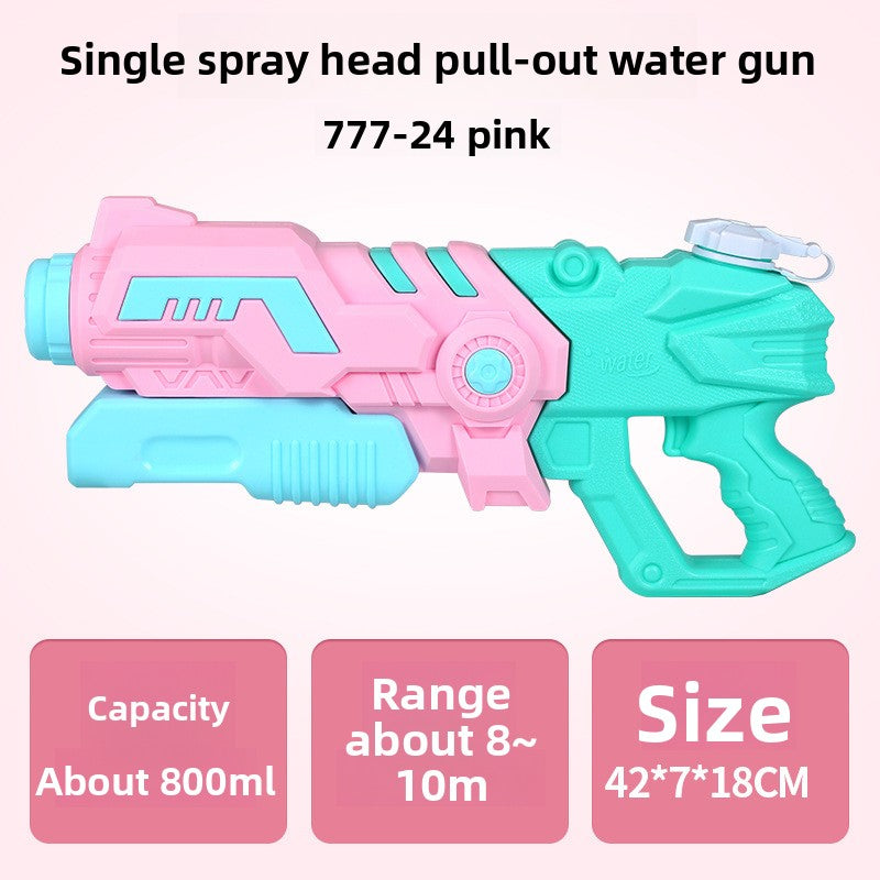 Pull-out large-capacity water gun toy